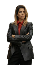 Elena Dionisi Motorvalley Leather Blazer - Image 2